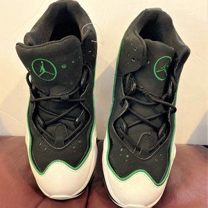 Jordan BRAND NEW Shoes 428794 VICTORY RETRO Athletic Men 8.5 White Black Green